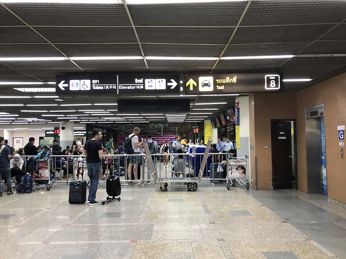 【曼谷】凌晨廊曼機場DMK 到曼谷市區 計程車