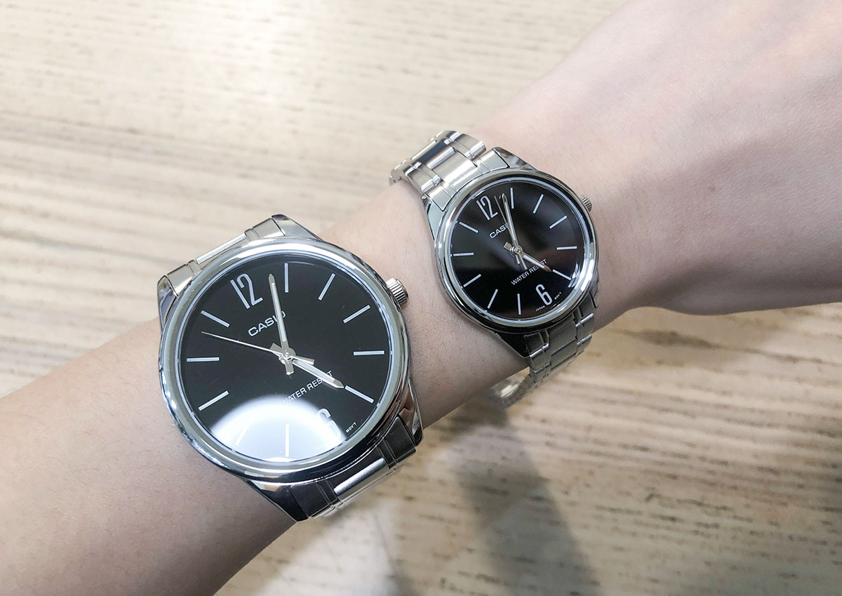 【開箱】Gmarket網購 Casio情侶對錶・平價情侶鋼錶