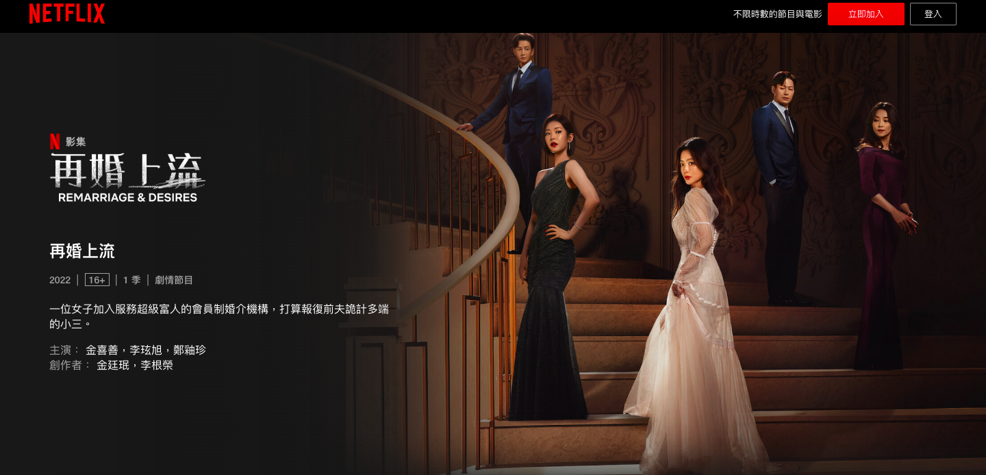 【Netflix】Netflix 韓國影集《再婚上流》第一季・正宮向小三復仇記・推薦・觀後感想
